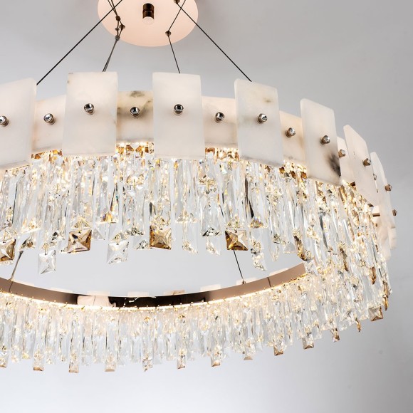 Подвесная светодиодная люстра Modelux ML.6980.800P GD