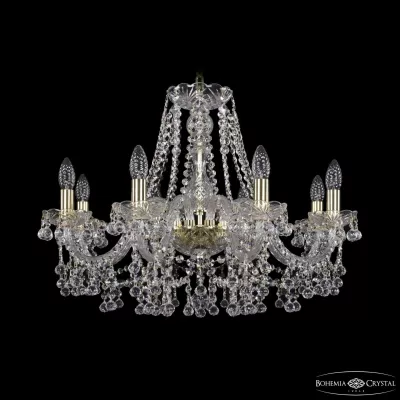 Подвесная люстра Bohemia Ivele Crystal 1409/8/240 G