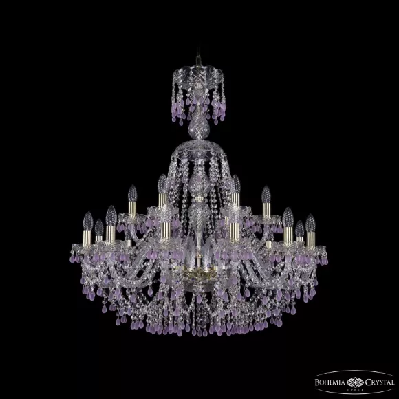 Подвесная люстра Bohemia Ivele Crystal 1410/12+6/300/XL-95 G V7010 Подвесная люстра Bohemia Ivele Crystal 1410/12+6/300/XL-95 G V7010
