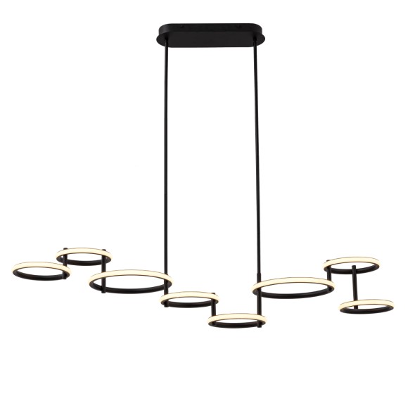 Подвесная светодиодная люстра Delight Collection MD20001002 MD20001002-8A matt black