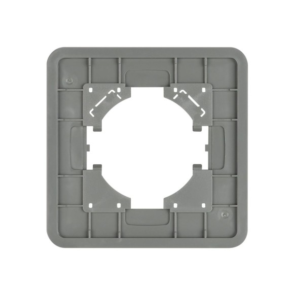 Рамка стеклянная на 1 пост Arlight FRM-OMALI-SFGS-1-GR 049677