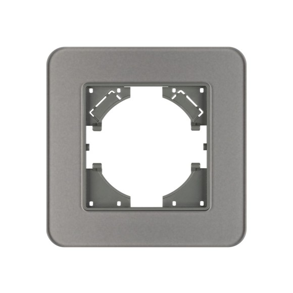 Рамка стеклянная на 1 пост Arlight FRM-OMALI-SFGS-1-GR 049677