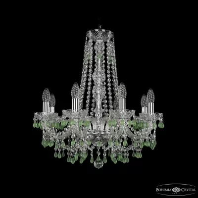 Подвесная люстра Bohemia Ivele Crystal 1410/8/195/h-60 Ni V5001