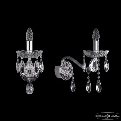 Бра Bohemia Ivele Crystal 1413B/1/200/XL Ni