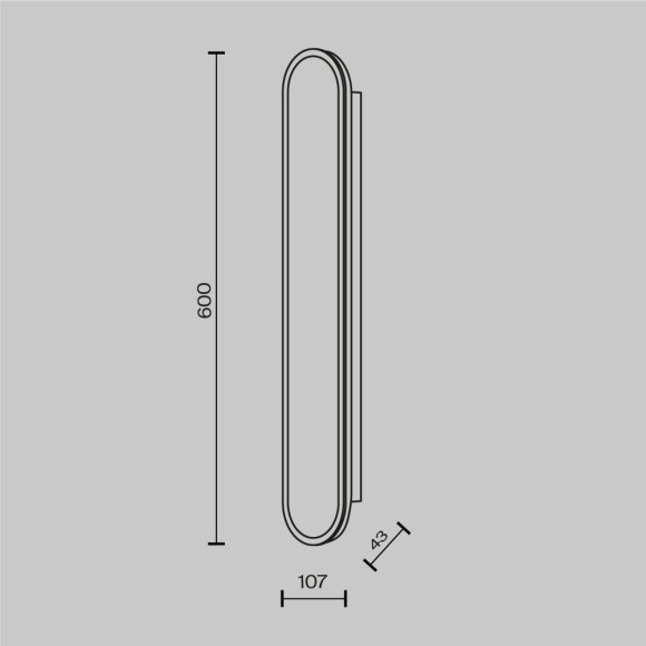 Настенный светильник Maytoni Perlamour MOD429WL-L30BSK