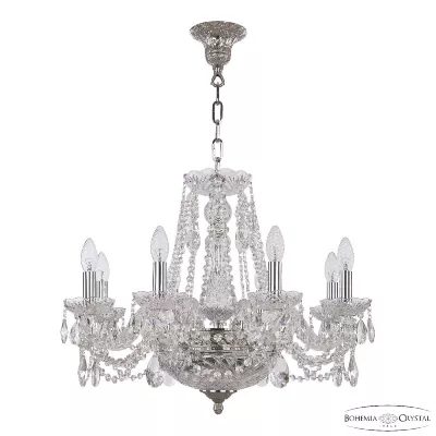 Подвесная люстра Bohemia Ivele Crystal 1451/8/160/250 Ni