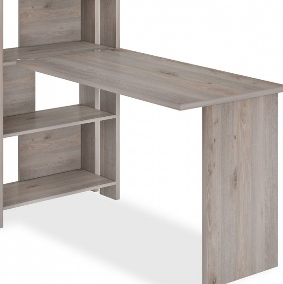 Стол компьютерный Домино Лайт СТЛ-ОВ+С120Прям без тумбы MER_STL-OV-S120Pryam_bez_tumby_N