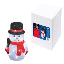 Фигура снеговик Uniel ULD-M1827-030/STA WHITE IP20 SNOWMAN-3 11034
