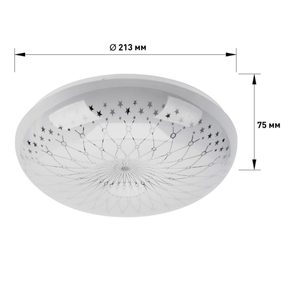 Потолочный светильник Эра SPB-6-12-4K Feya Б0054077