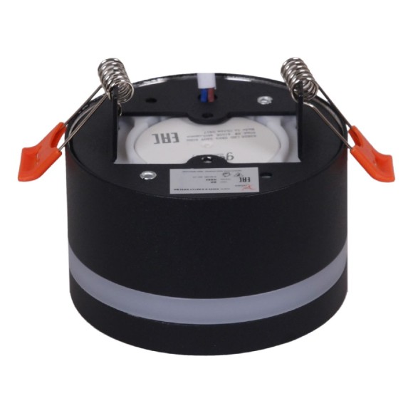 Встраиваемый светильник Reluce 53023-9.0-001CT GX53 BK
