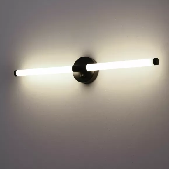 Настенный светильник Lightstar Noce 201027, Черный, Белый, От теплого до холодного
