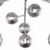 Потолочная люстра Maytoni Dallas MOD545PL-12CH, Хром, Дымчатый, Металл, вид сверху