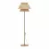 Торшер TK Lighting 16225 Kalum a073050, Бежевый, Металл, Дерево, крупный план основания