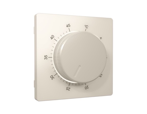 Лицевая панель Alfa (Бежевый матовый) для терморегулятора теплого пола Quant Ambrella Volt AP3257