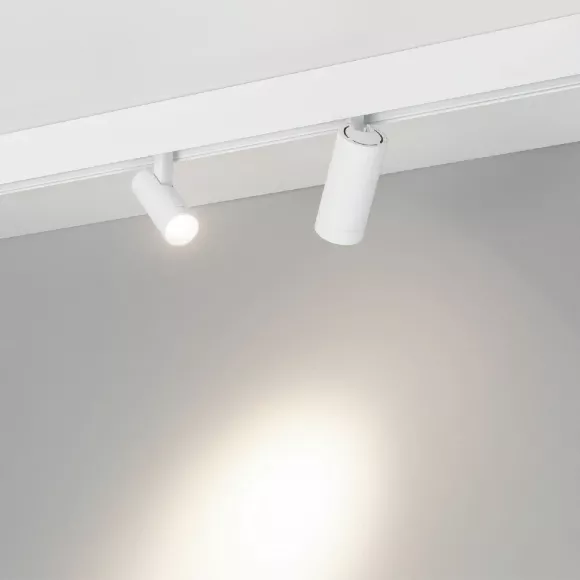Трековый магнитный светильник Arlight MAG-ORIENT-SPOT-R45-12W Warm3000 (WH, 36 deg, 48V) 053720, Белый, Теплый белый, Металл