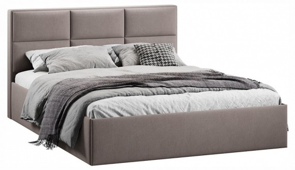 Кровать двуспальная Стелла с ПМ Тип 1 TRI_257370