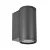 Уличный настенный светодиодный светильник Arlight LGD-Forma-Wall-R90-12W Warm3000 029976