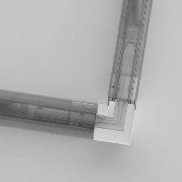 Угловой коннектор Maytoni Technical Magnetic track TRA004CL-21W, Белый, Алюминий