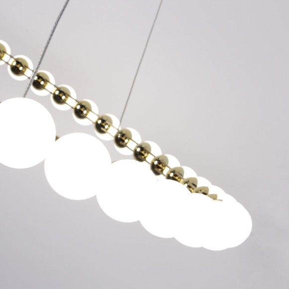 Подвесная светодиодная люстра Favourite Helmet 4590-8P