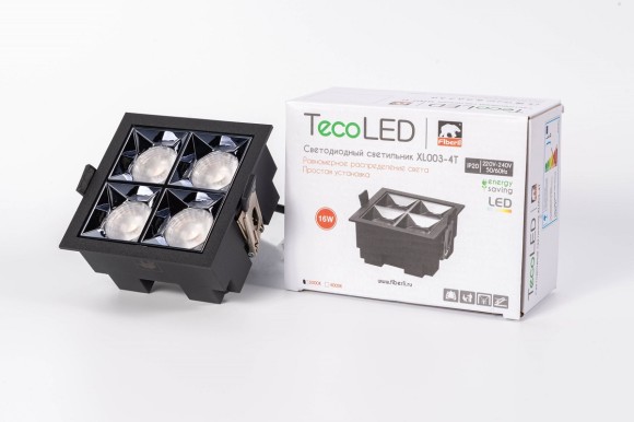 Встраиваемый светильник Fiberli XL003-4T 12130303