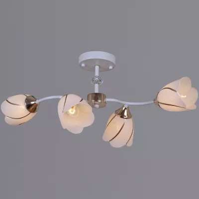 Потолочная люстра Reluce 35360-0.3-04 WH+FG
