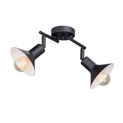 Спот Vitaluce V4808 V4808-1/2PL, E27, 80W, черный