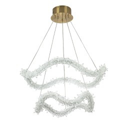 Подвесная светодиодная люстра Modelux MS.1141.650 BS