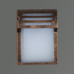 Уличный настенный светильник Reluce 09354-0.2-001LW BKG