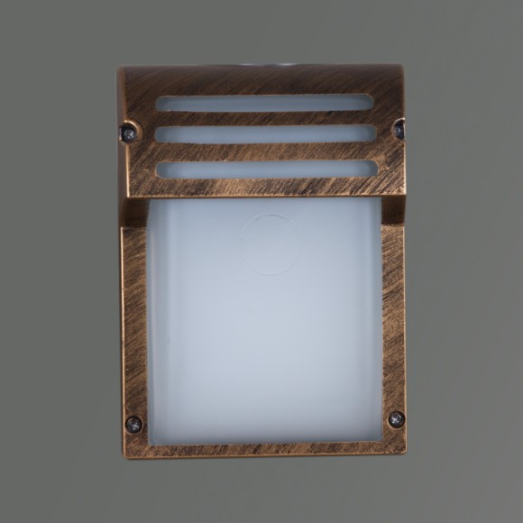 Уличный настенный светильник Reluce 09354-0.2-001LW BKG