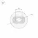 Силиконовый профиль Arlight WPH-FLEX-D22-360deg-S8-5m WHITE 045847
