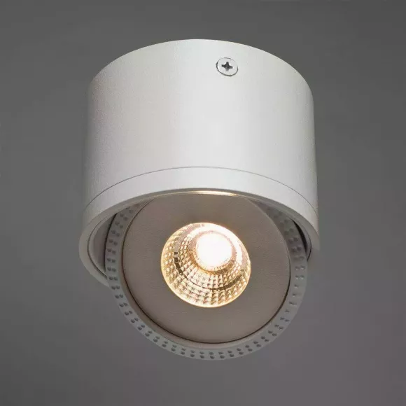 Потолочный светодиодный светильник Arte Lamp Studio A4105PL-1WH, Белый, Теплый белый, Алюминий Потолочный светодиодный светильник Arte Lamp Studio A4105PL-1WH, Белый, Теплый белый, Алюминий