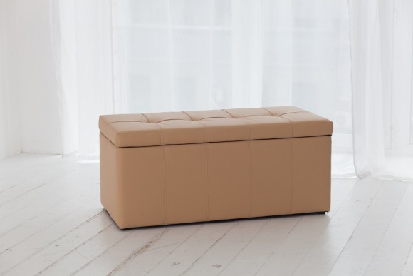 Банкетка-сундук Лонг бежевая DRB_13120