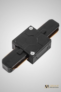 Трековый однофазный прямой соединитель AM Group AM176 BK