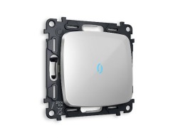 Комплект механизма 1-кл выключателя с подсветкой Ambrella Volt Omega MO402020