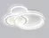 Потолочная люстра Ambrella Light Acrylica Disk FA8511, Белый, Прозрачный, От теплого до холодного, светодиодный модуль