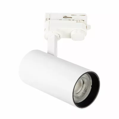 Трековый трехфазный светильник Uniel ULB-T55-30W/4000K WHITE UL-00011205