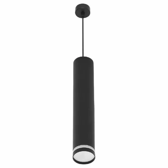 Подвесной светильник Reluce 16001-0.9-001LD 300mm GU10 BK Подвесной светильник Reluce 16001-0.9-001LD 300mm GU10 BK