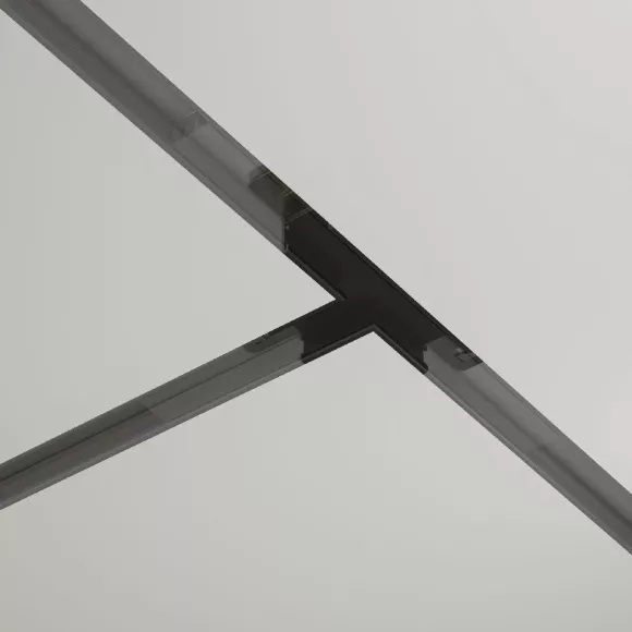 Т-образный коннектор встраиваемый Maytoni Basity TRA172CT-12B, Черный, Алюминий, Германия, вид снизу Т-образный коннектор встраиваемый Maytoni Basity TRA172CT-12B, Черный, Алюминий, Германия, вид снизу