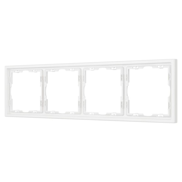 Рамка пластиковая Arlight FRM-NOBE-SFPL-4-WH 054223