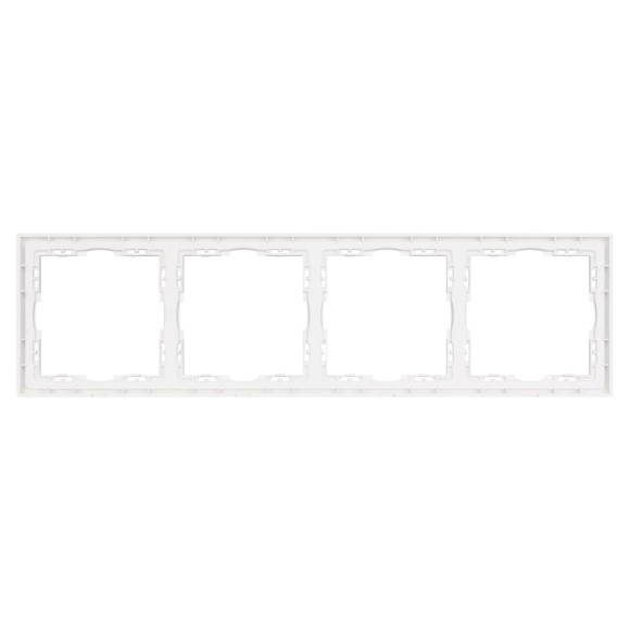 Рамка пластиковая Arlight FRM-NOBE-SFPL-4-WH 054223