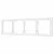 Рамка пластиковая Arlight FRM-NOBE-SFPL-4-WH 054223