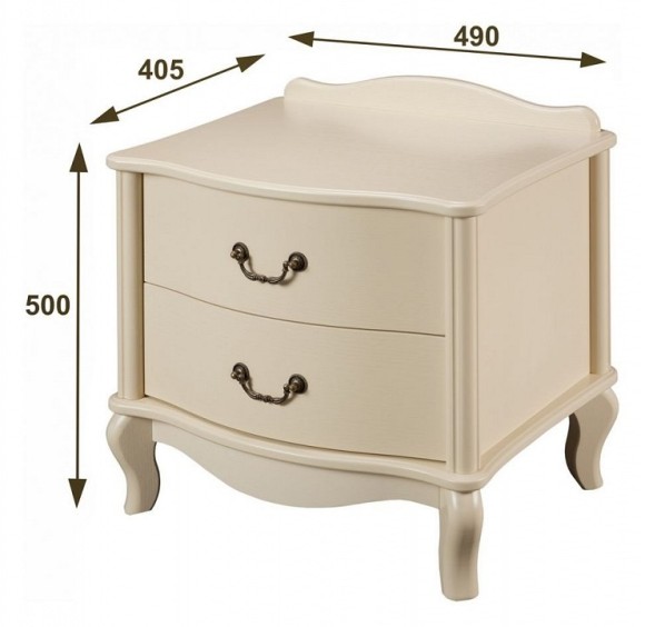 Тумбочка прикроватная Джульетта ML_005891