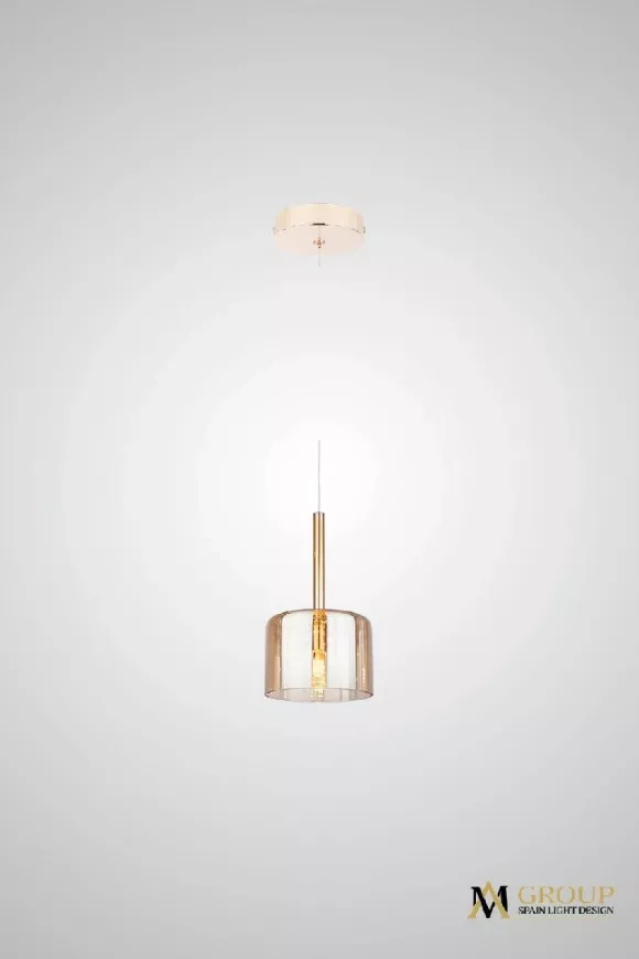 Подвесной светильник AM Group AM355-D140 AMBER Подвесной светильник AM Group AM355-D140 AMBER