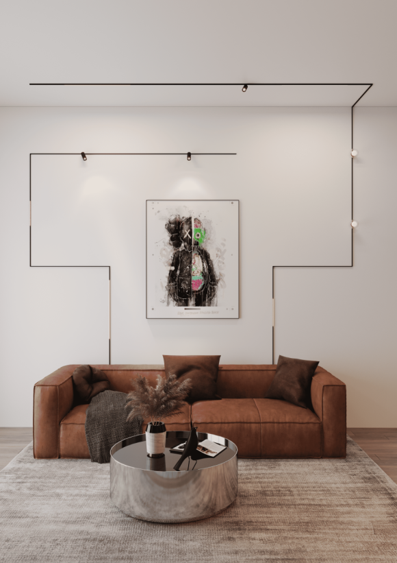 Трековый магнитный светильник Crystal lux UX5 CLT 0.36 001 7W BL Т4000K