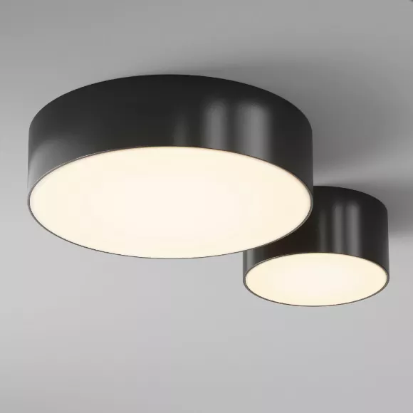 Уличный потолочный светильник Maytoni Zon IP O431CL-L30B3K, вид снизу Уличный потолочный светильник Maytoni Zon IP O431CL-L30B3K, вид снизу