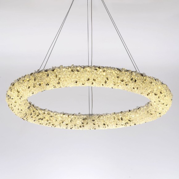 Подвесная светодиодная люстра с пультом управления Modelux MS.6000.800 CR