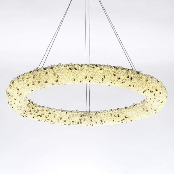 Подвесная светодиодная люстра с пультом управления Modelux MS.6000.800 CR