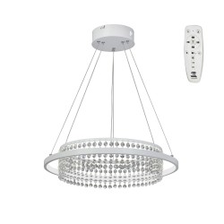 Подвесная люстра с пультом управления Vitaluce V54000DT-0/1S