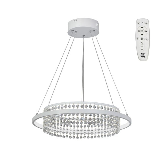Подвесная люстра с пультом управления Vitaluce V54000DT-0/1S