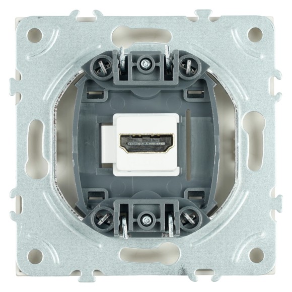 Розетка HDMI 2.0 Type A (механизм) Stekker Эмили RST00-5118-08 кашемир soft touch 50169